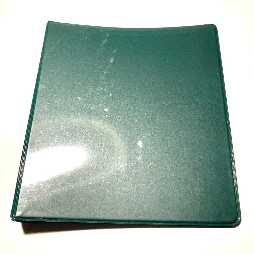 3 Avery Dennison 3-Ring Binders with filler paper AND ACCO 3-Hole Puncher